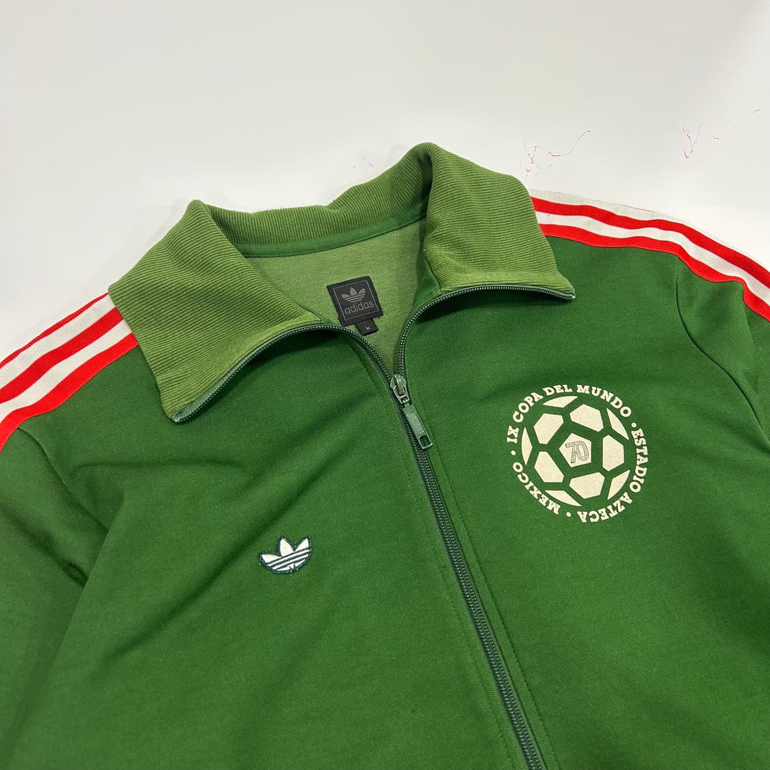 Adidas 아디다스 90‘s 멕시코 딥그린 져지 상품이미지6
