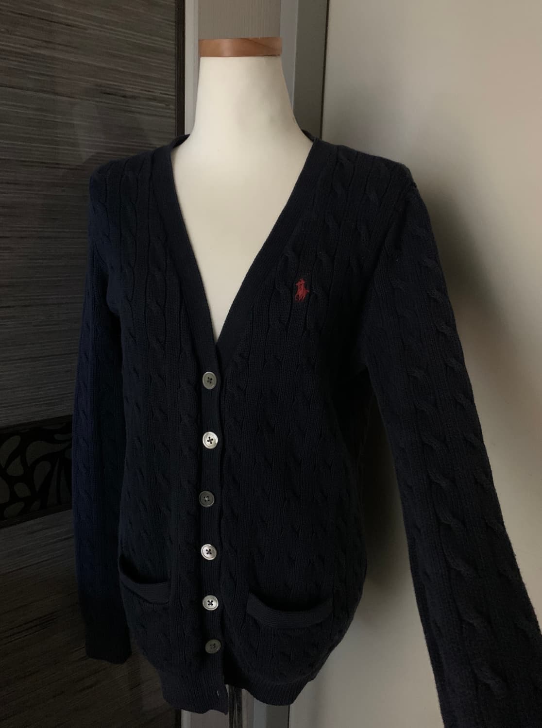 폴로 가디건 상품이미지1
