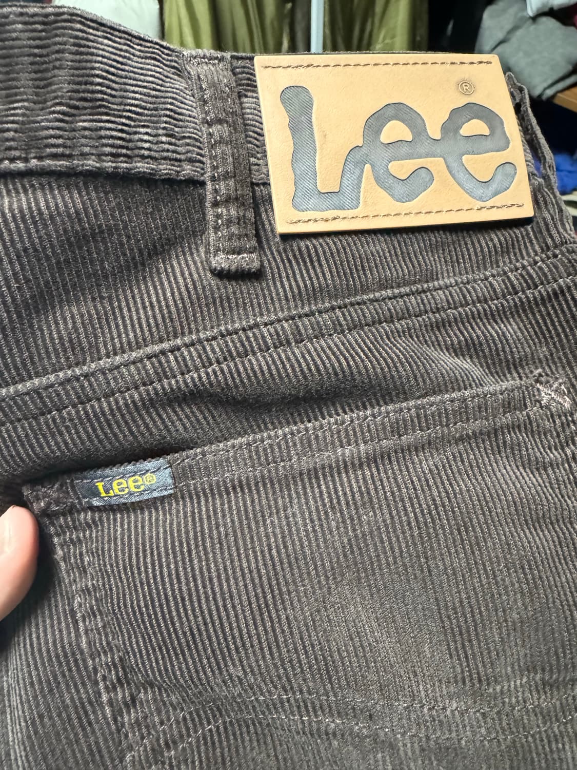 Lee 코듀로이 부츠컷 M 다크브라운 상품이미지5