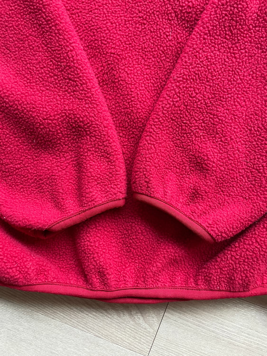 90s 파타고니아 신칠라 레드 블랙 상품이미지5