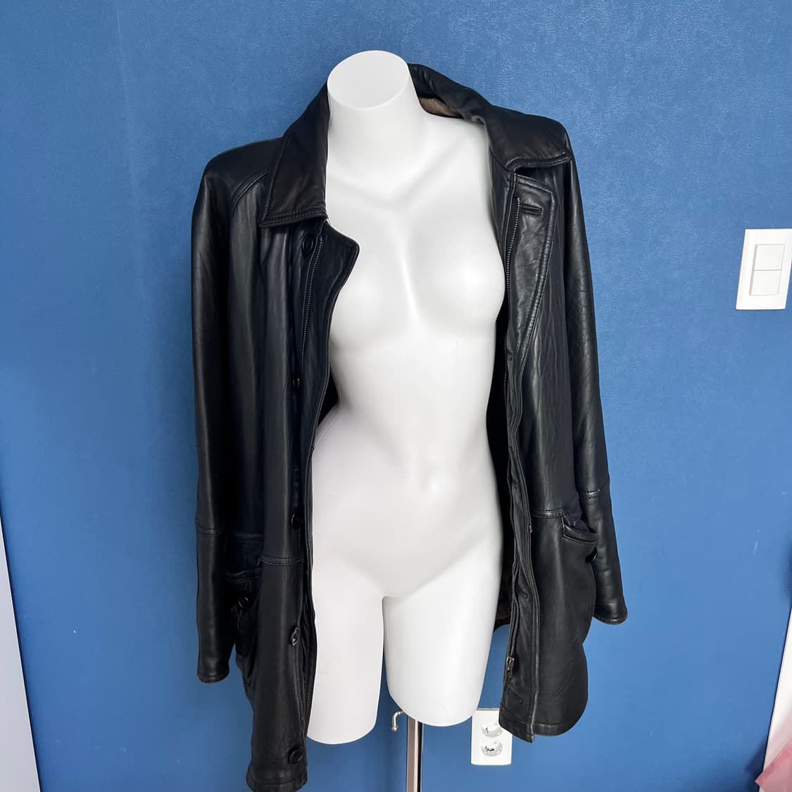 빈티지 리얼가죽자켓 상품이미지1