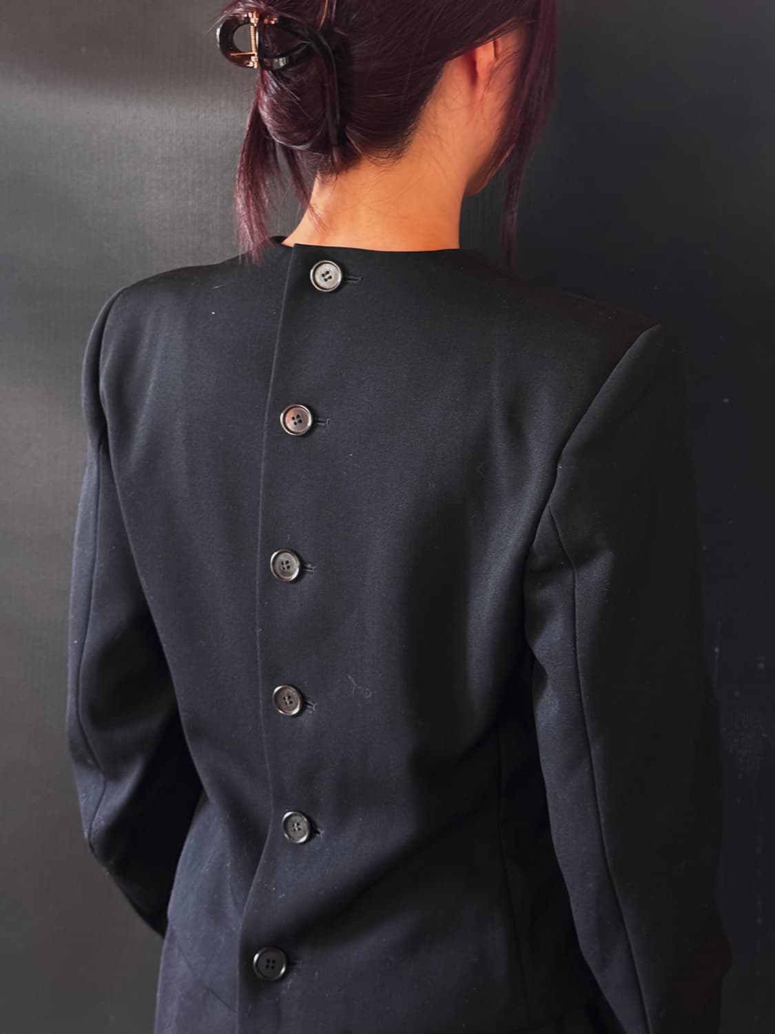 80s 아르마니 백버튼 테일러드 자켓 상품이미지1