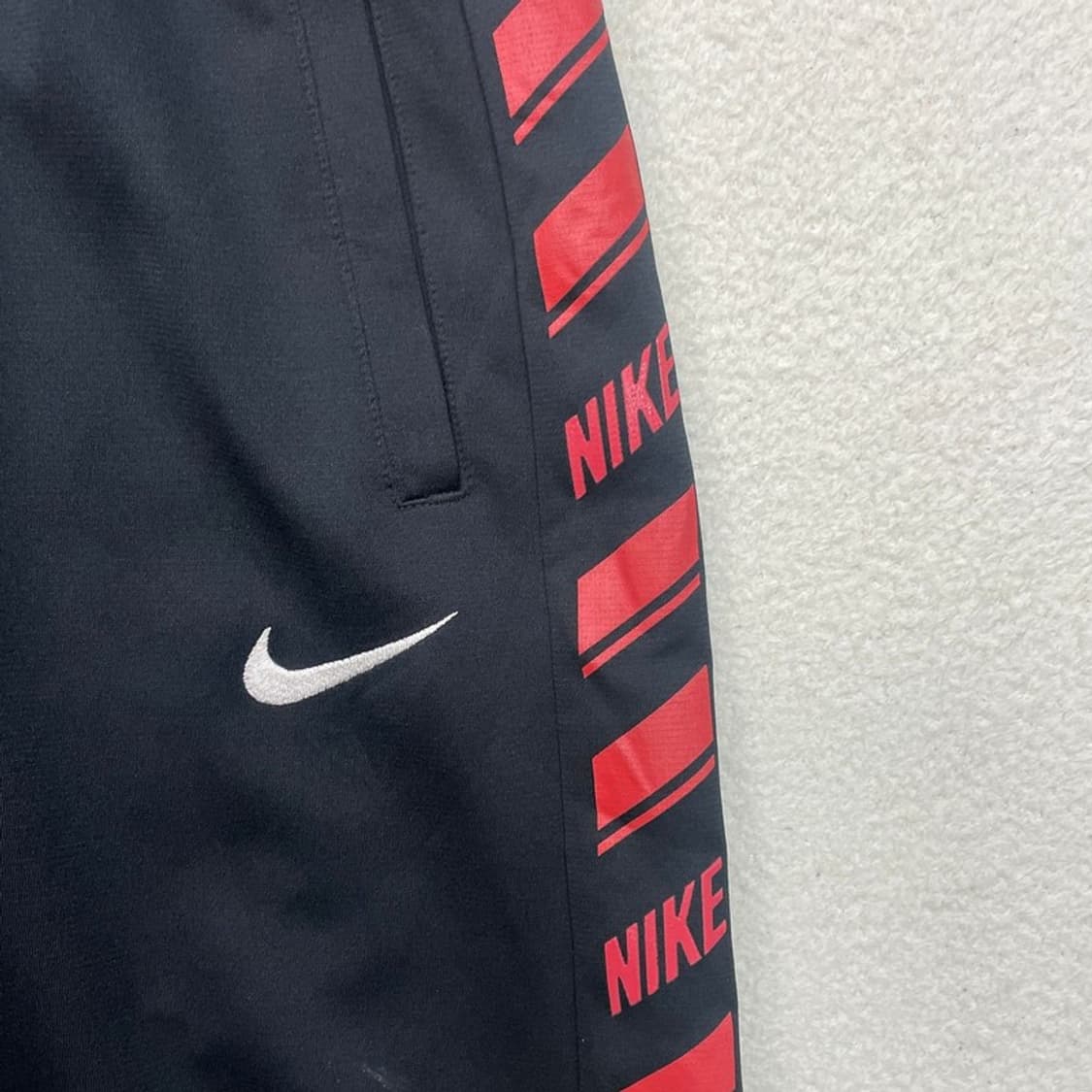 NIKE 로고 트랙 트레이닝 팬츠 블랙 L 상품이미지2