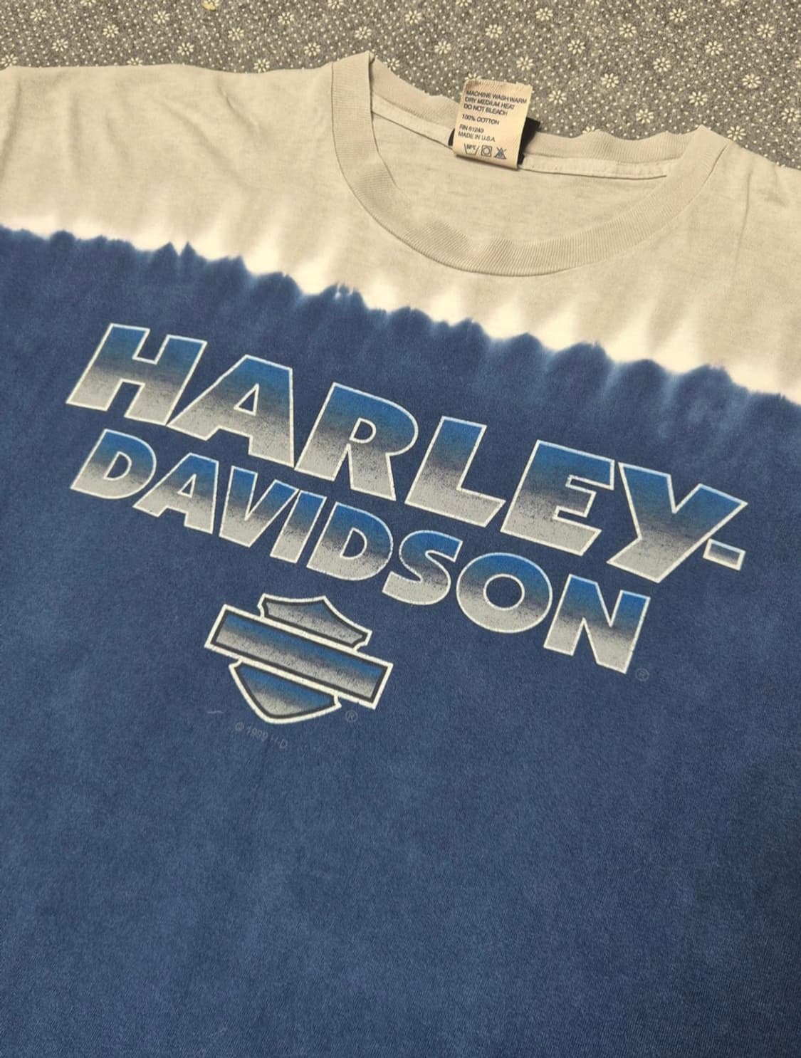 [XL]90s US Made 할리데이비슨 롱슬리브 - 192 상품이미지2