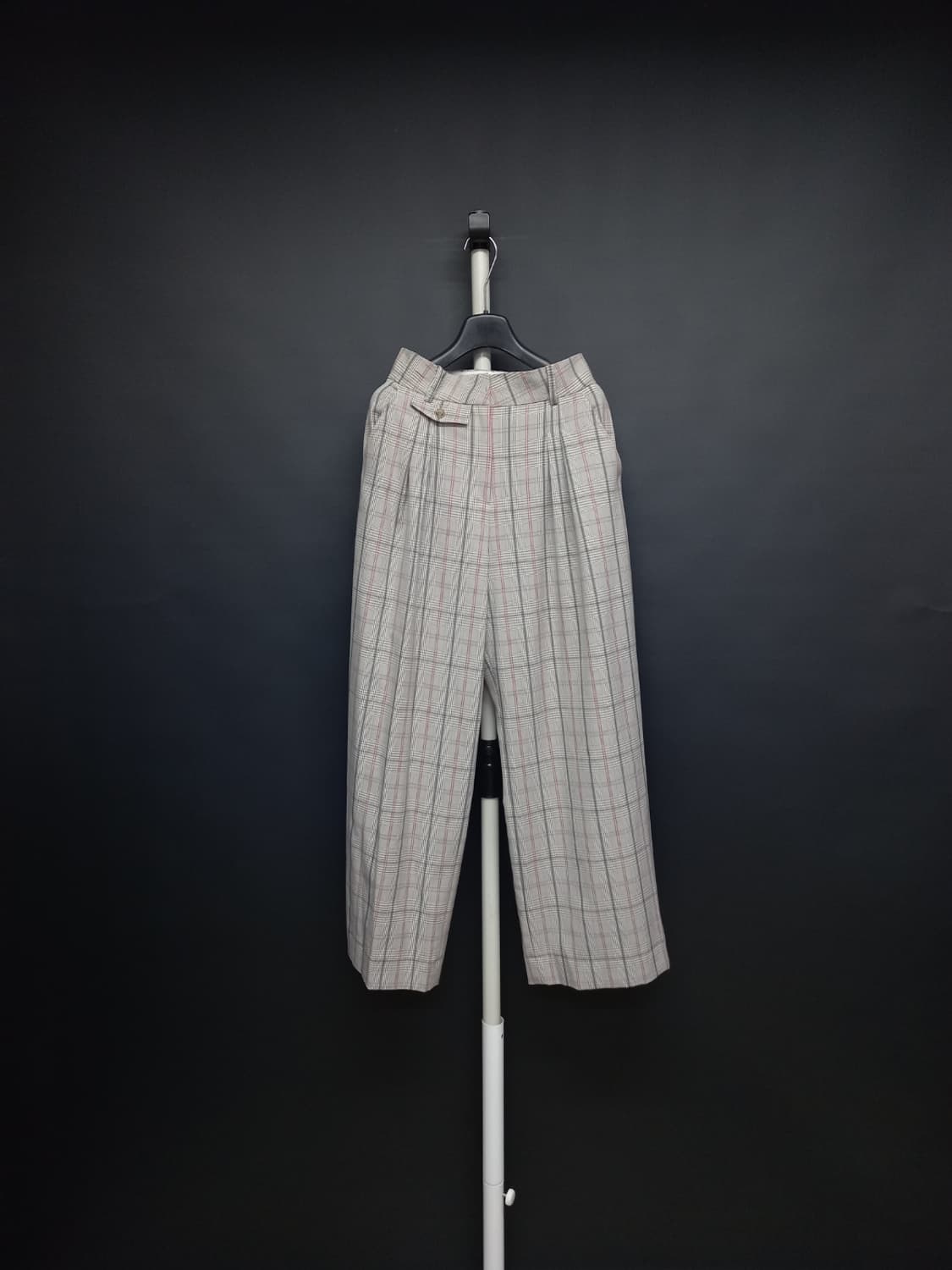 새 잇미샤 춘하 하이웨스트 핀턱 와이드 통핏 팬츠 44 상품이미지1