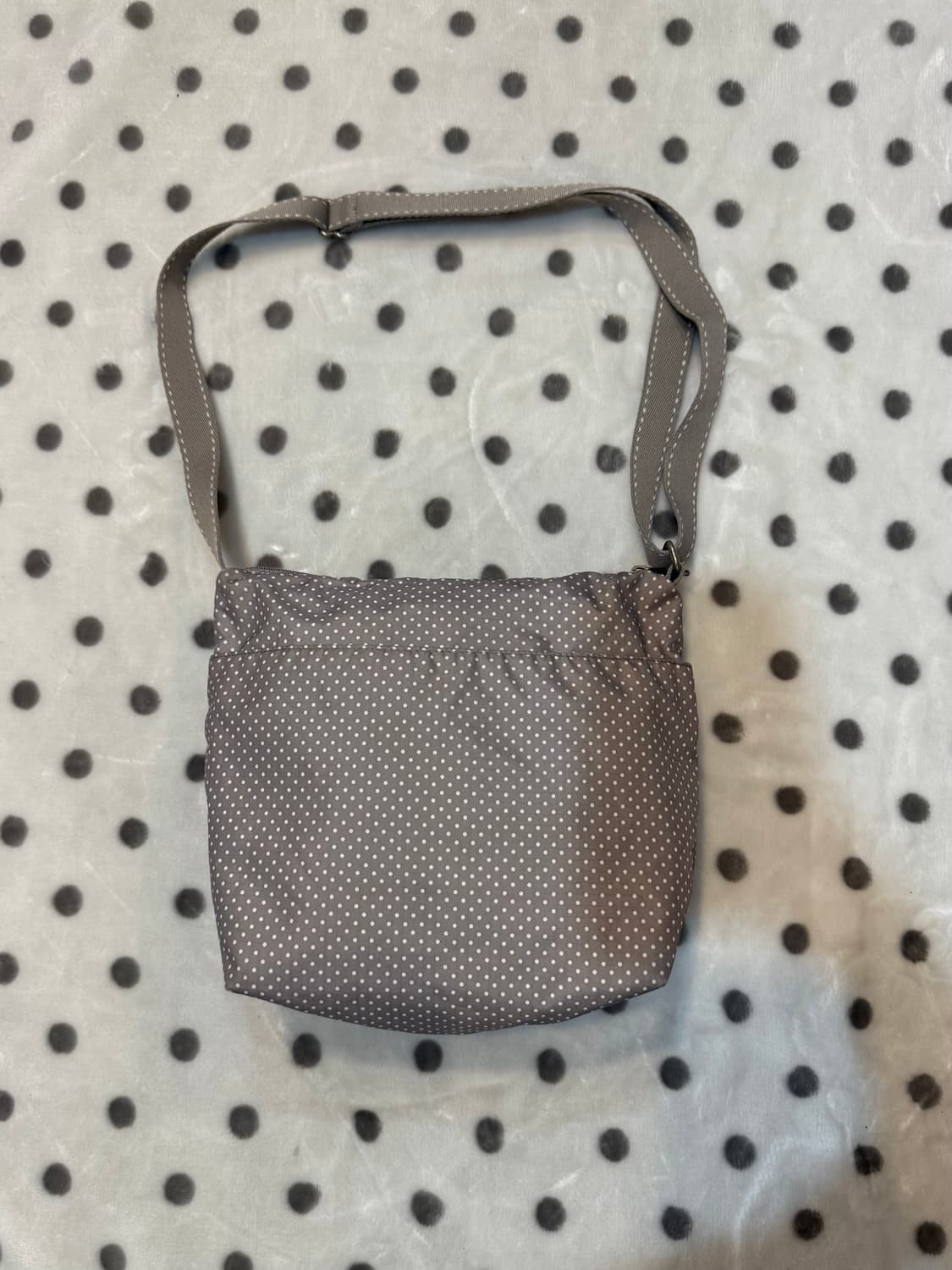 레스포삭 그레이 도트가방 상품이미지2