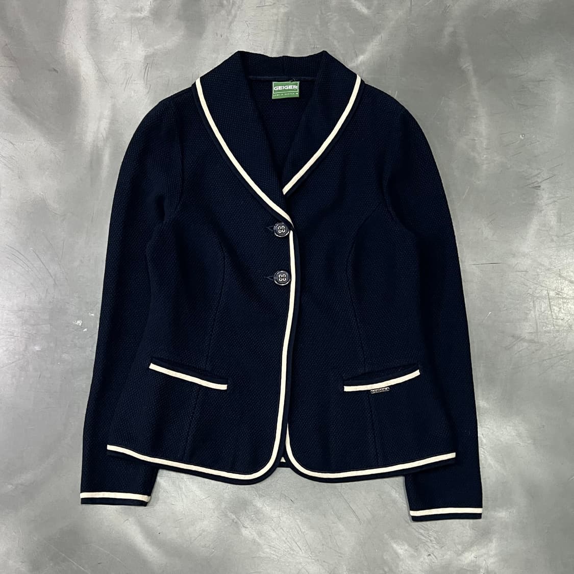  가이거 트위드 블레이저 y14558 상품이미지1