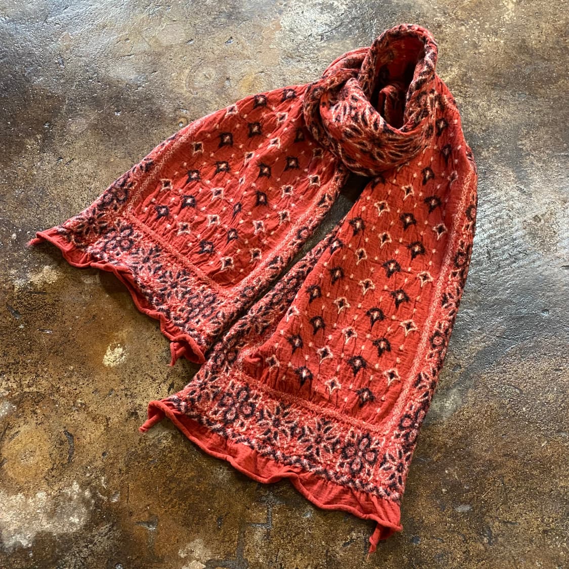 캐피탈 울 반다나 머플러 상품이미지1