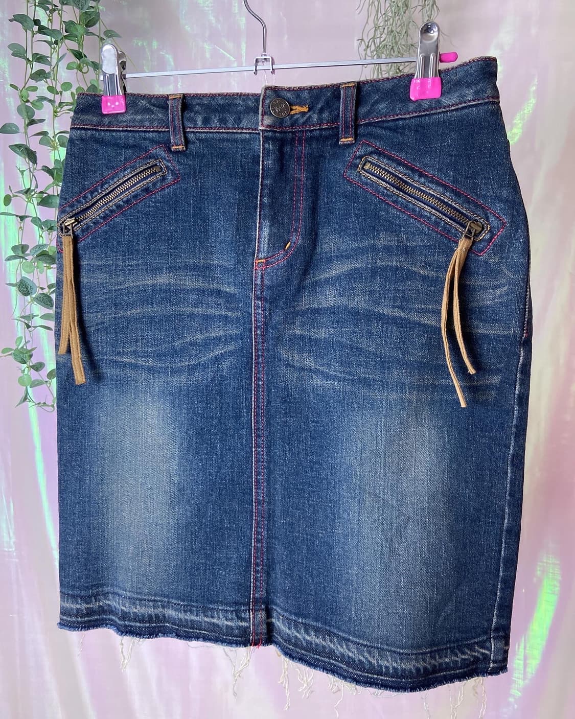 oriental top • denim midi sk 상품이미지4