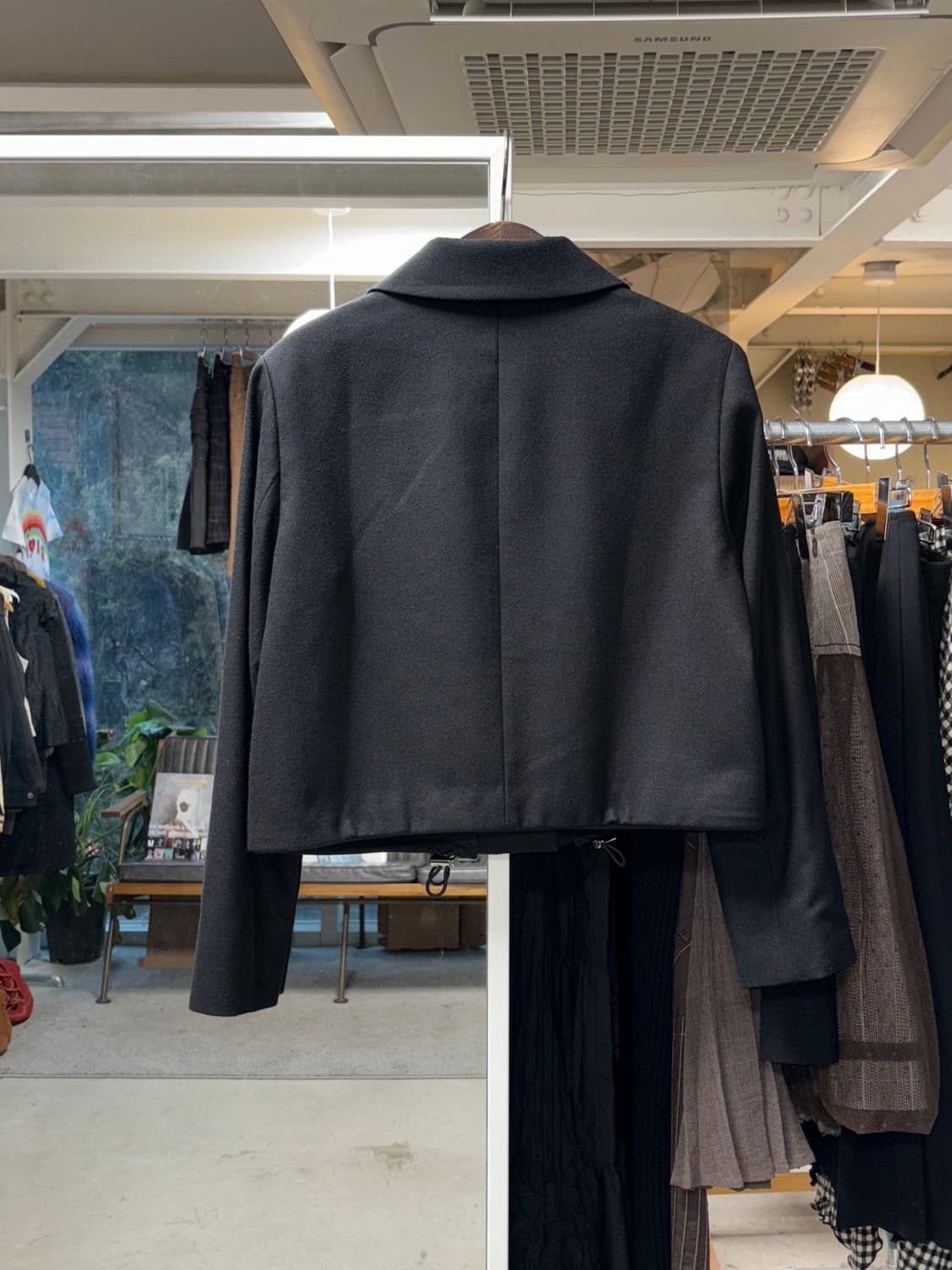 Kiyoko takase 크롭 울자켓 상품이미지2