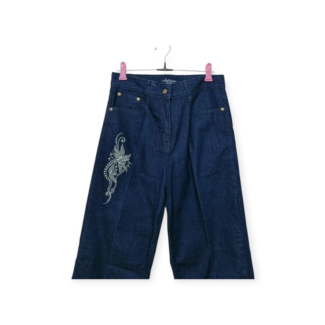 Adieu JEANS 큐빅장식 데님팬츠/27인치 상품이미지2