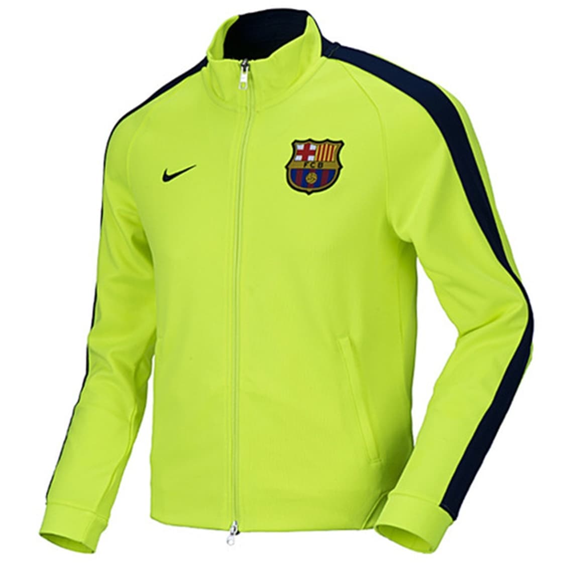 나이키 14-15 FC바르셀로나 UCL N98 어센틱 트랙자켓 M(95) 상품이미지1