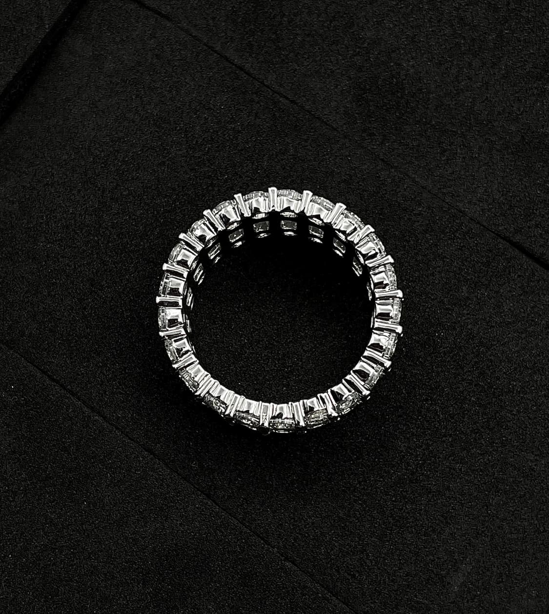 pcr053 Crown white cubic ring 상품이미지10