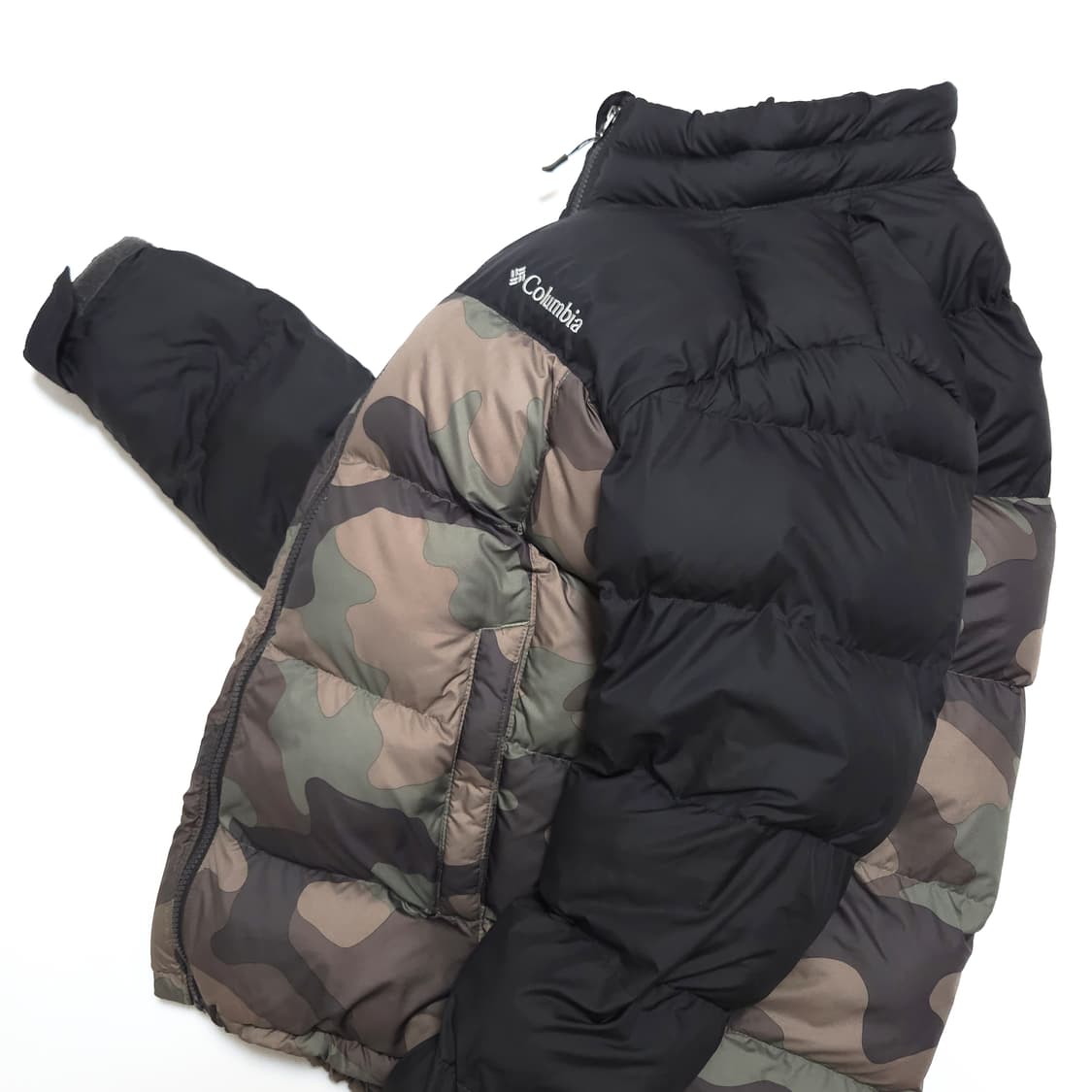 컬럼비아 푸퍼 카모 패딩 자켓 상품이미지4