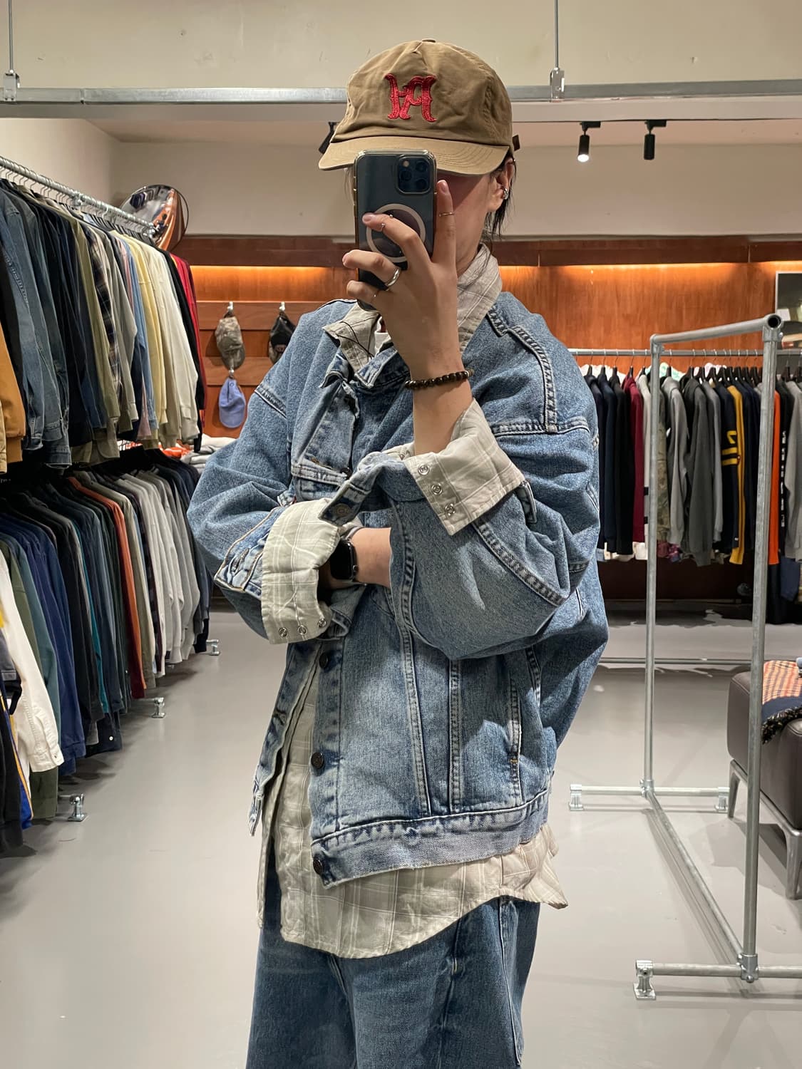 90‘s 리바이스 데님 자켓 상품이미지4