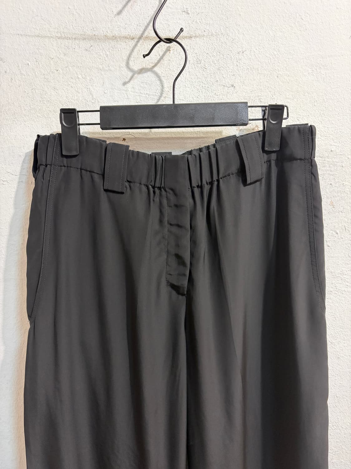 조르지오 아르마니 레이온 실크 와이드 팬츠 상품이미지2
