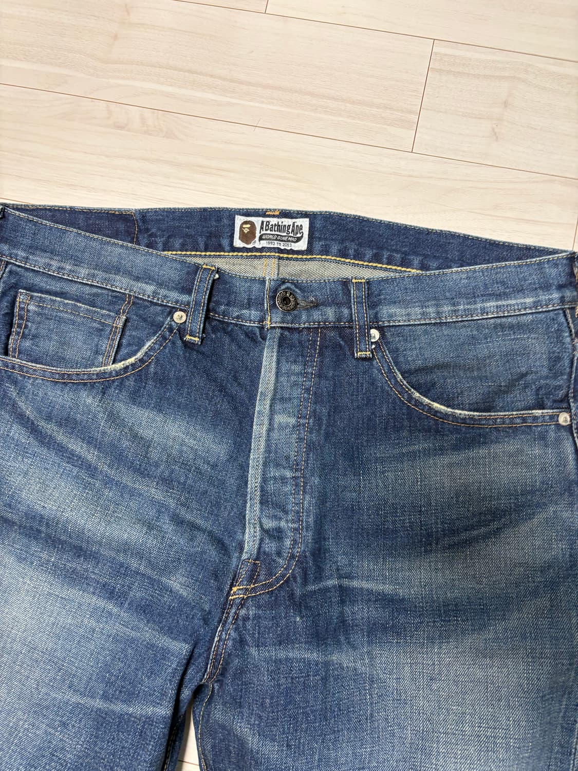 베이프 데님 팬츠 상품이미지2