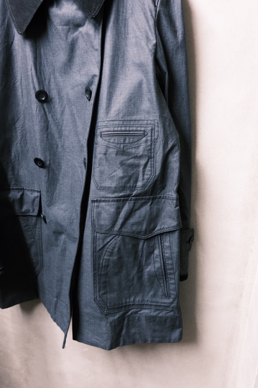 Junyawatanabe 코듀로이 카라 코트 xs 상품이미지6