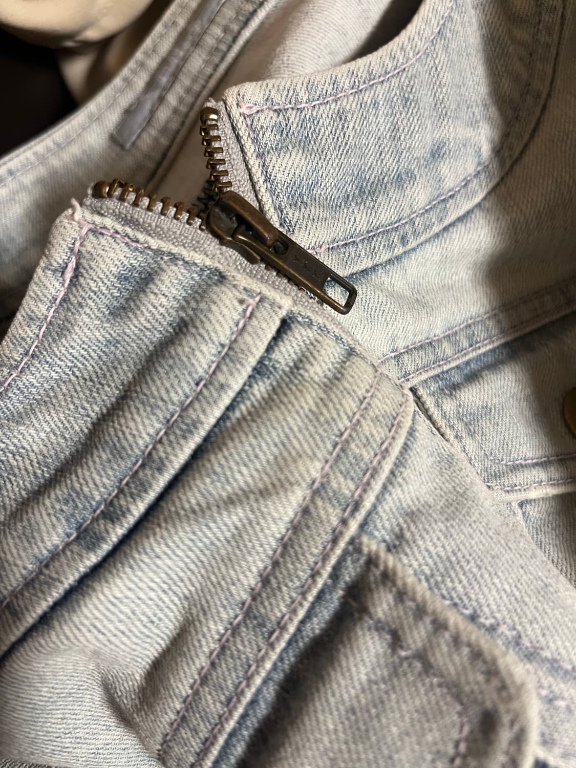 일본 빈티지 데님 자켓 상품이미지3