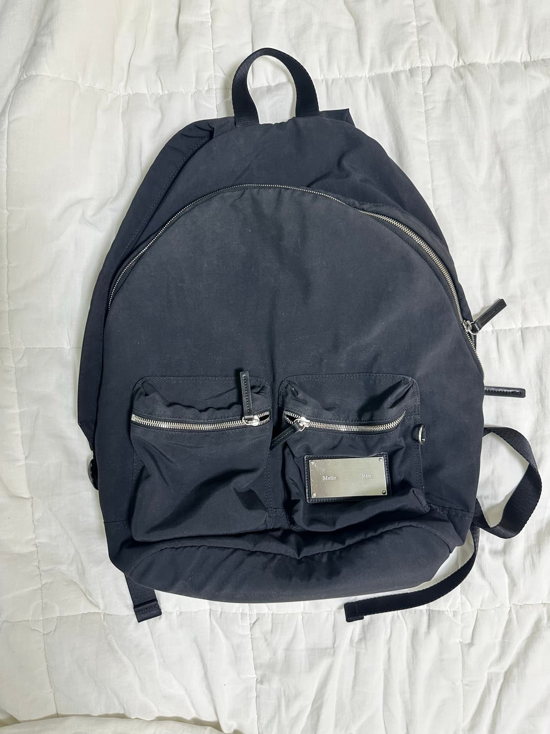 마뗑킴 카고 올 데이 백팩 블랙 상품이미지2