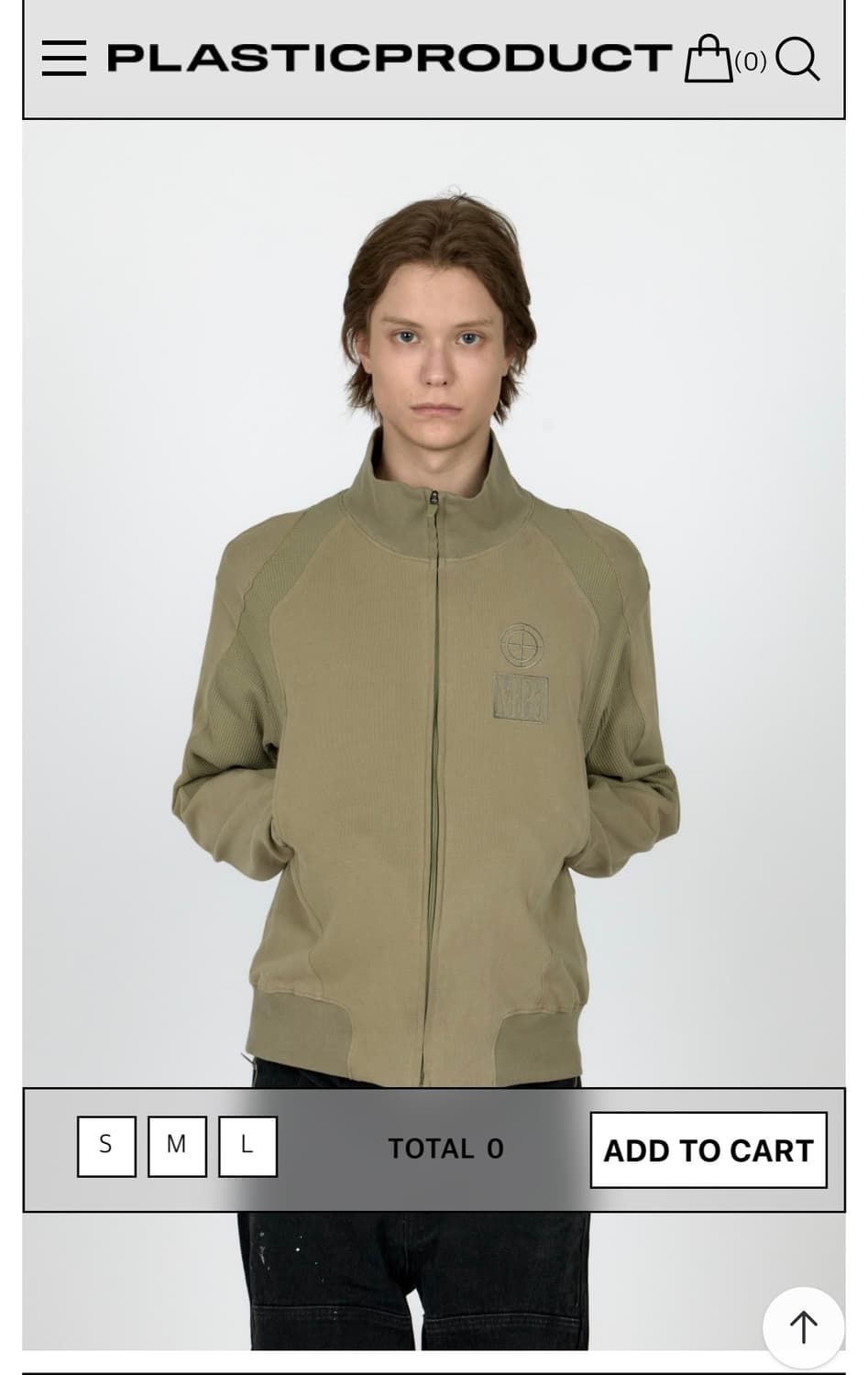 플라스틱 프로덕트 Mpa contrast zipped Jacket [L] 상품이미지1