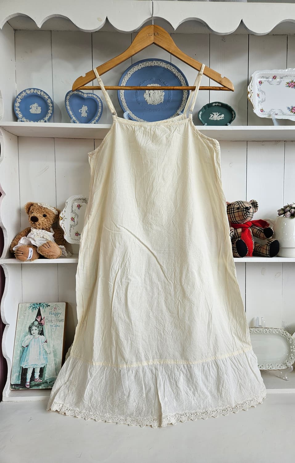 내추럴 코튼 슬립 원피스 상품이미지4