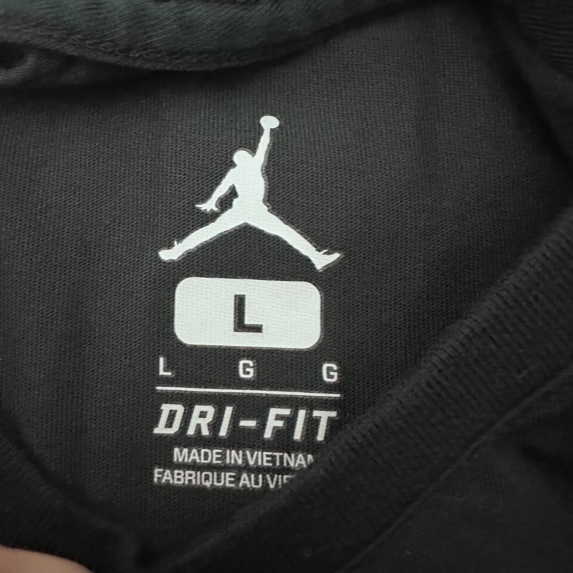 NIKE 나이키 조던 반팔티셔츠 블랙 L 상품이미지3