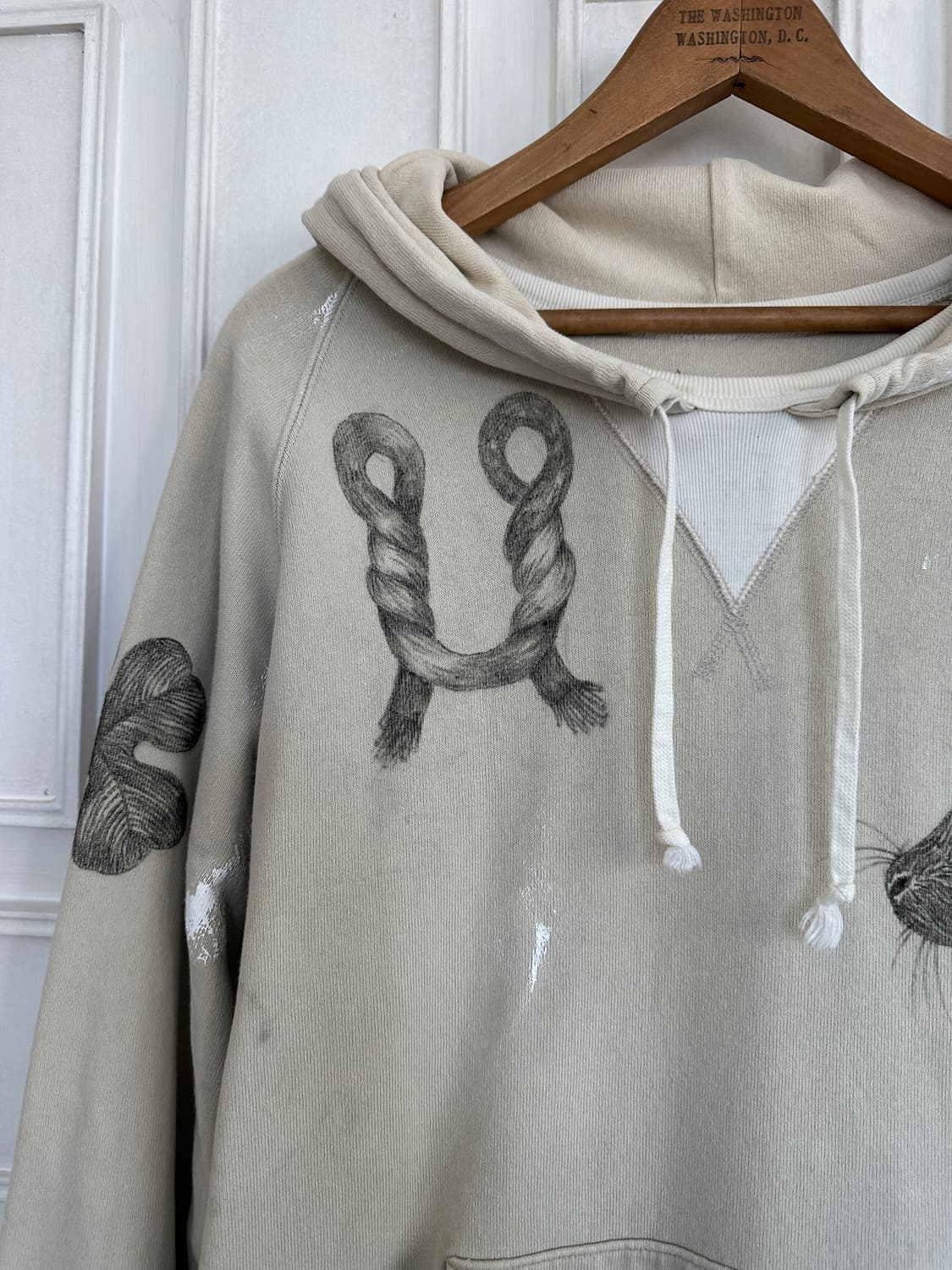 Beige  Corona Utility Hood Sweatshirt 상품이미지4