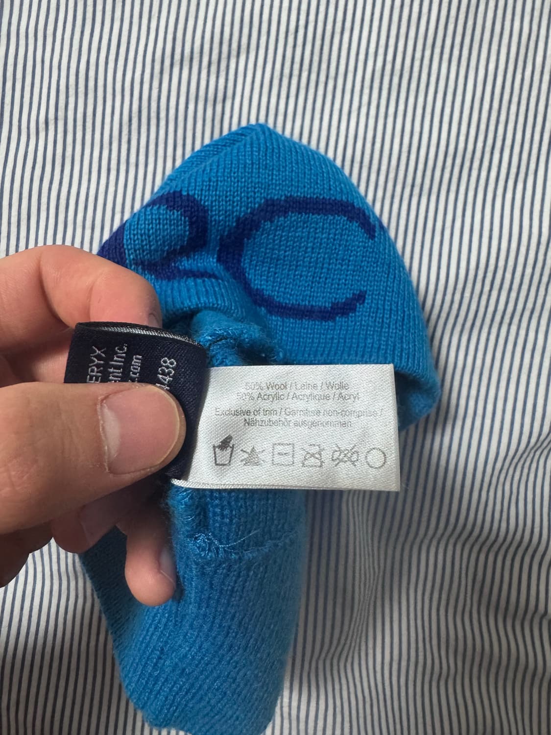 아크테릭스 워드 헤드 토크 비니 스카이 블루 상품이미지4