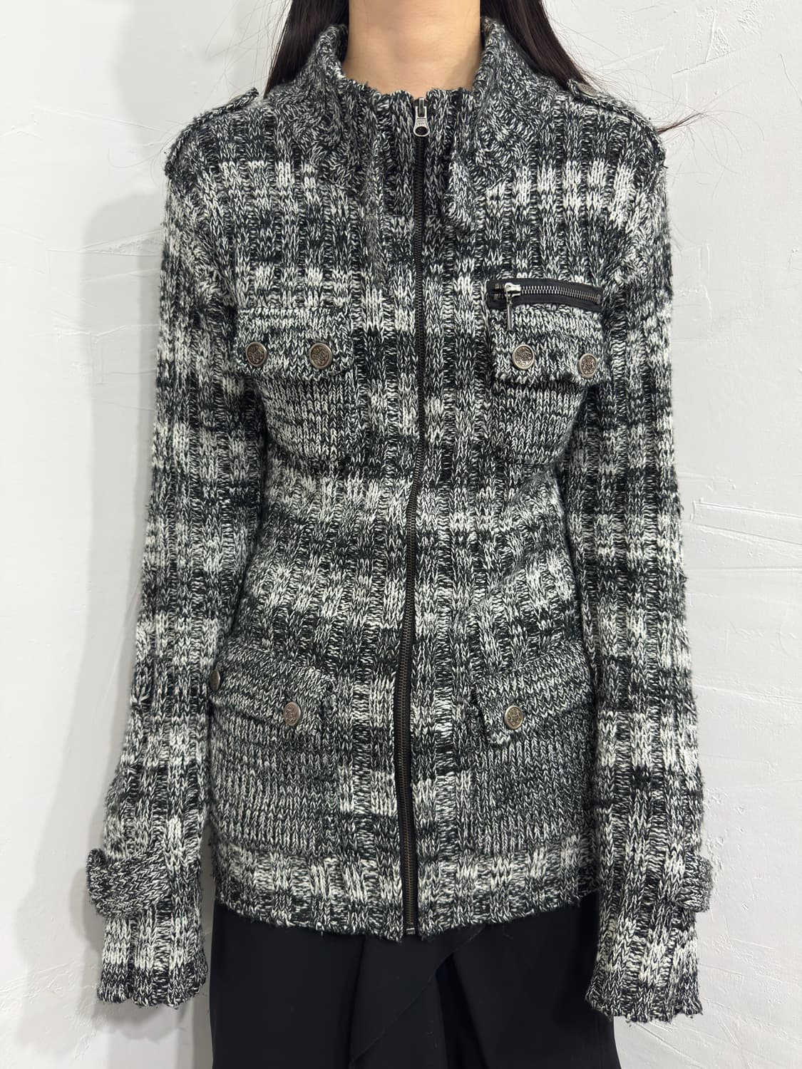 spinash pocket knit zipup 상품이미지1