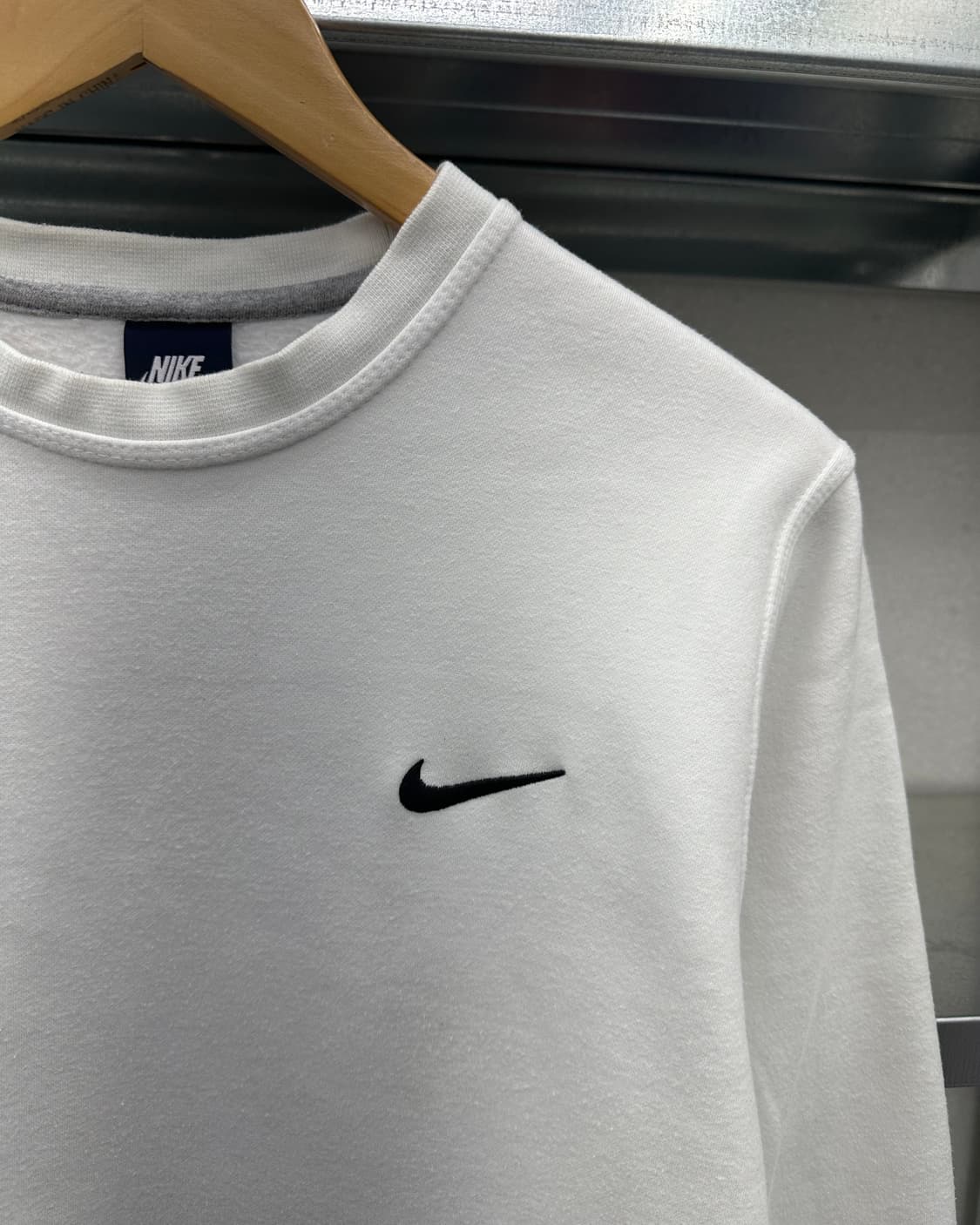 (L)나이키 화이트 맨투맨-M1530 상품이미지4