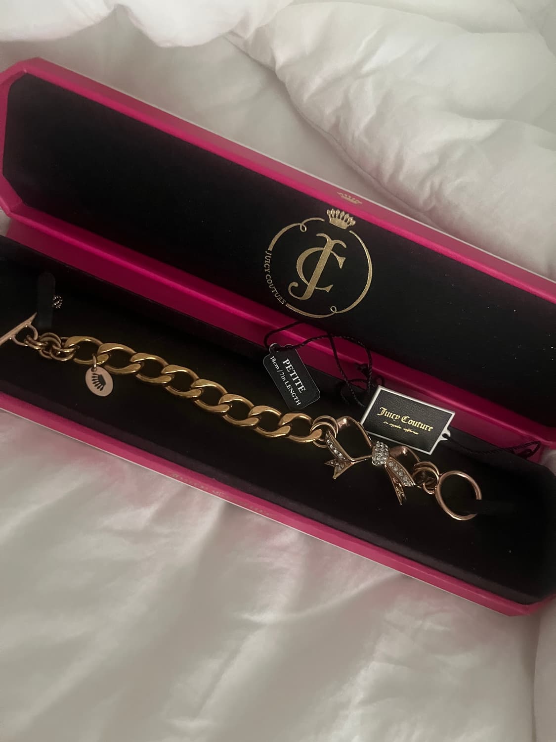Juicy Couture 쥬시꾸뛰르 리본 팔찌 상품이미지1