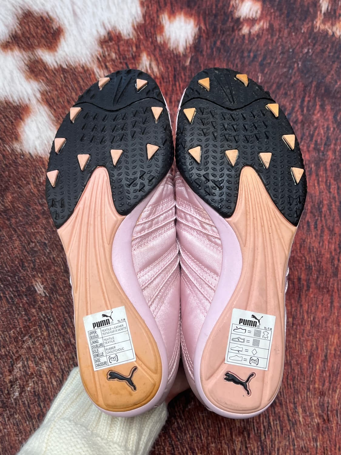 [245] 푸마 빈티지 핑크 플랫 발레슈즈 상품이미지5