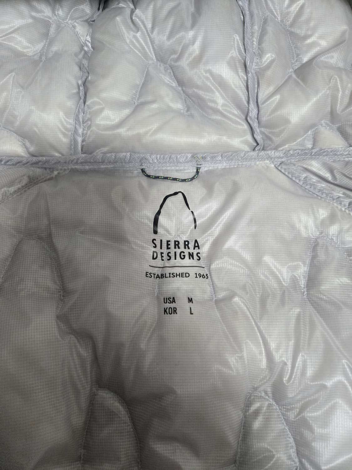 시에라디자인) 하프돔 경량패딩 ( L ) 상품이미지4