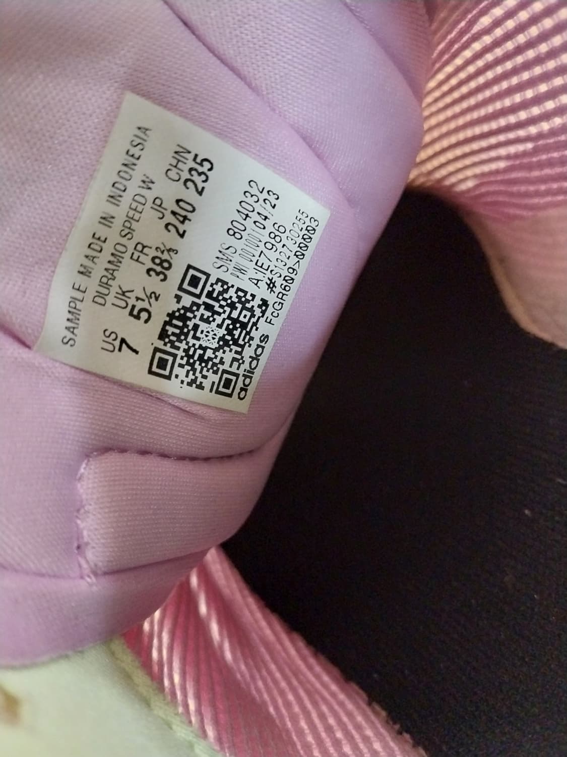 여성 아디다스 듀라모 스피드 런닝화, 운동화 (240) 상품이미지9