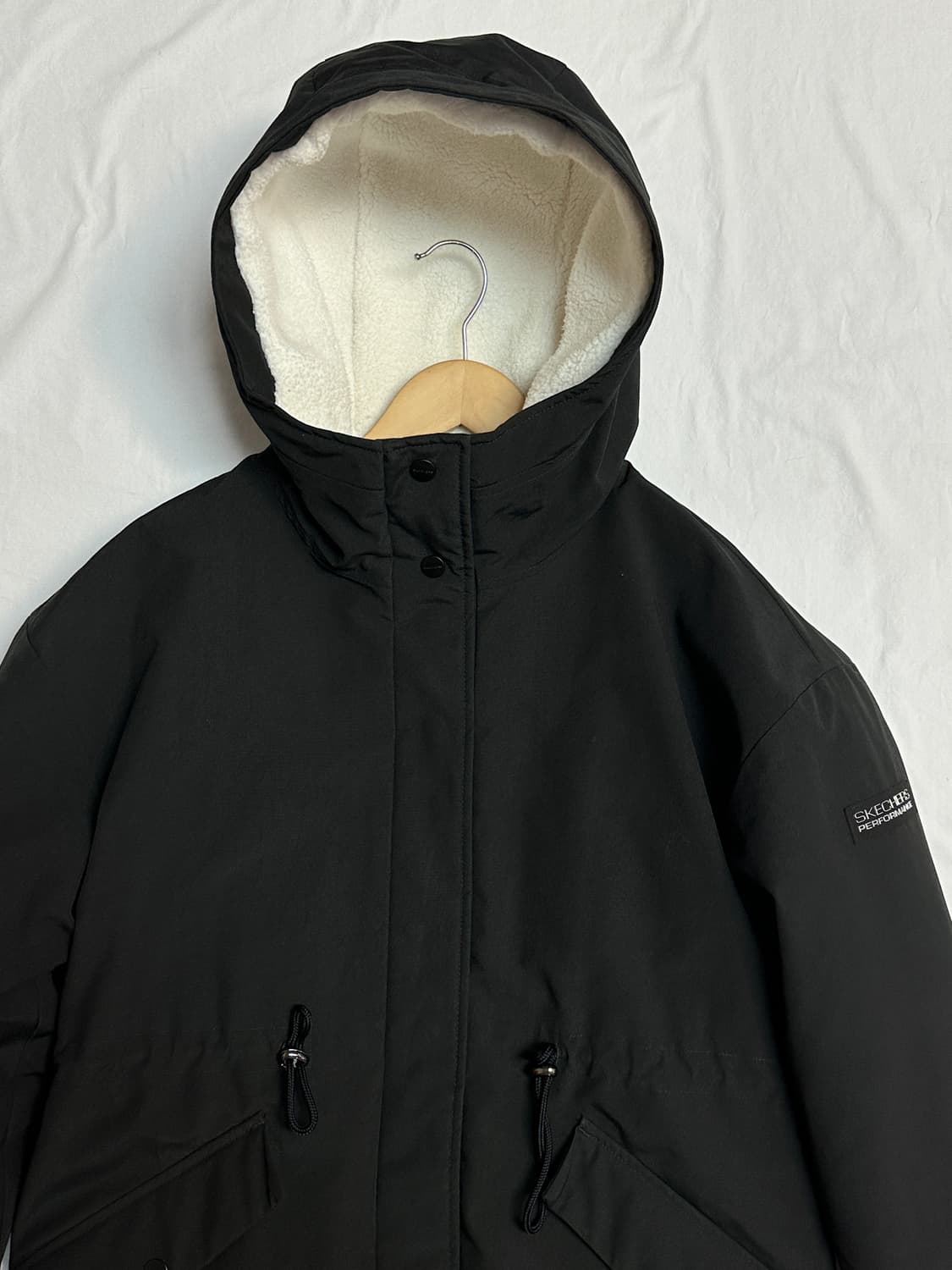 스케쳐스 후드 양털 야상자켓 상품이미지2