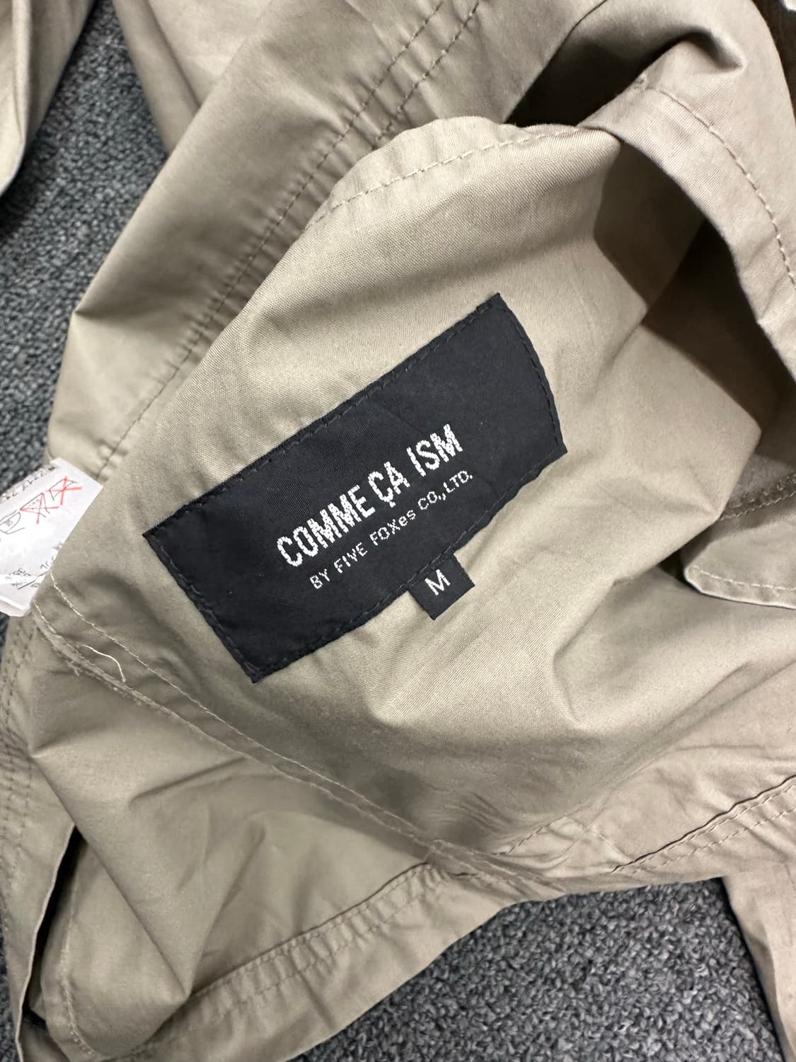 M)Comme Ca Ism vintage 여성 베이지 자켓 상품이미지5