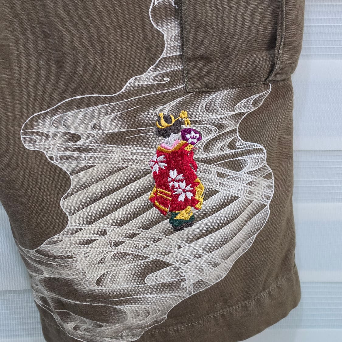 JAPAN 빈티지 린넨 반바지- 31정도 상품이미지3