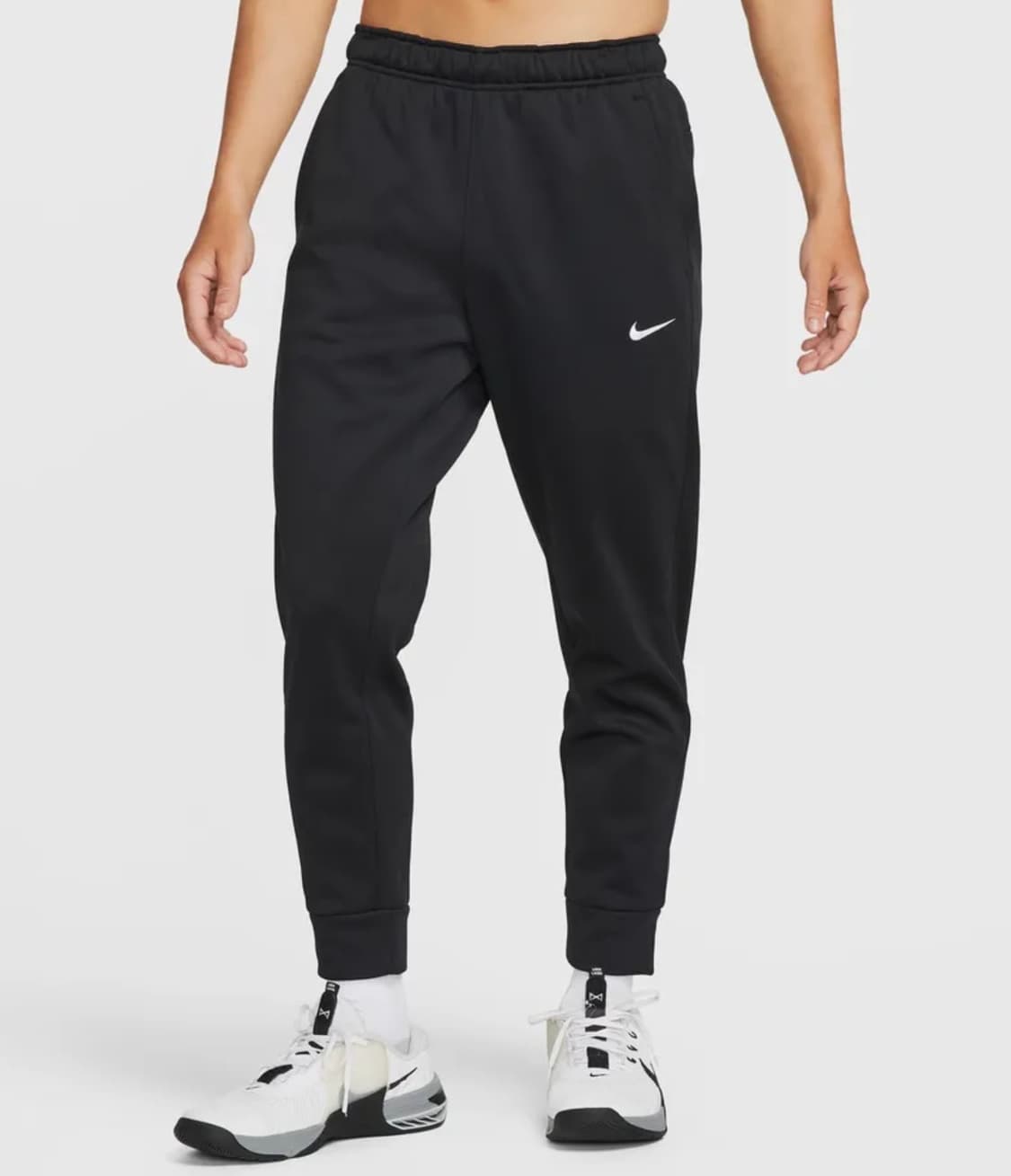 [L]나이키 써마핏 테이터드 조거 트레이닝 팬츠/블랙/기모 상품이미지2