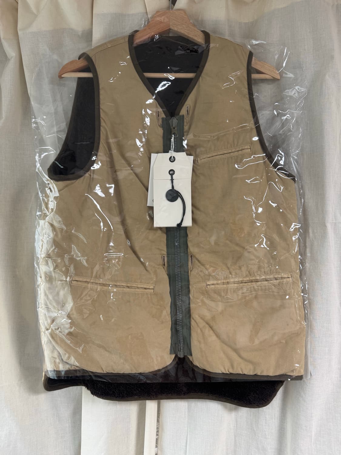 Visvim / CONTRARY DEPT 라이너 베스트 카키 / 2사이즈 상품이미지2