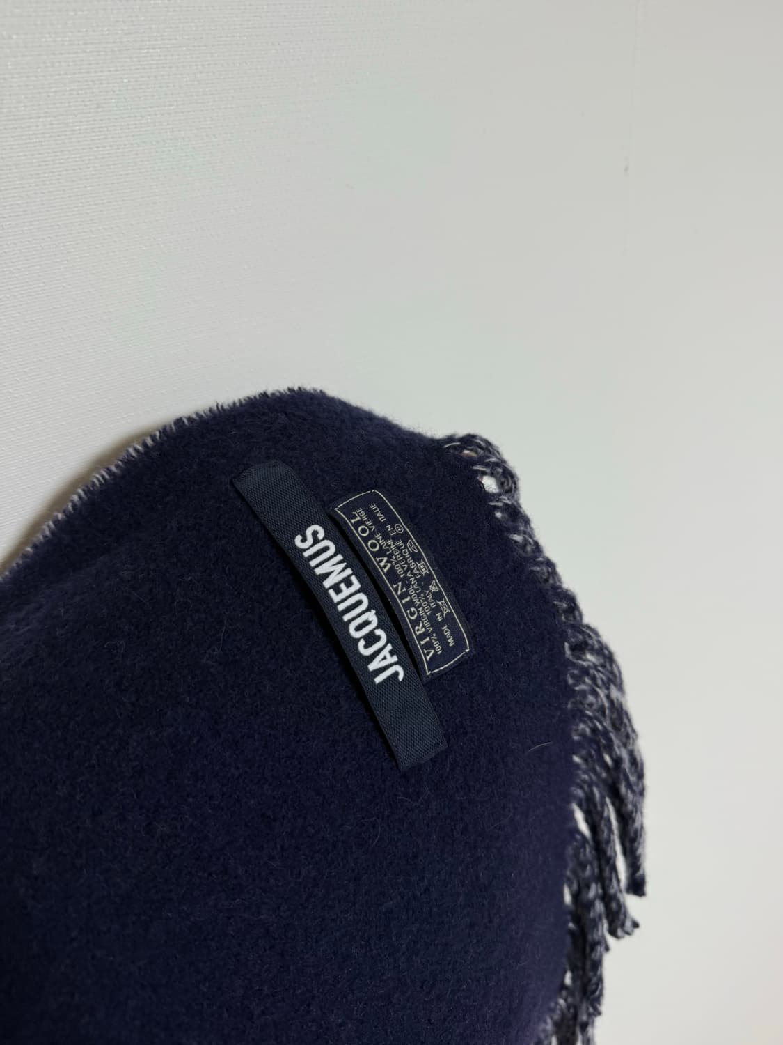 자크뮈스 레샤프 프린지 로고 스카프 상품이미지5