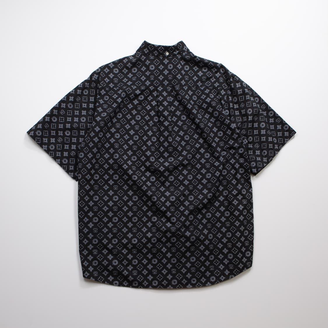 90s 스투시 모노그램 루이비통 패러디 셔츠 블랙 상품이미지7