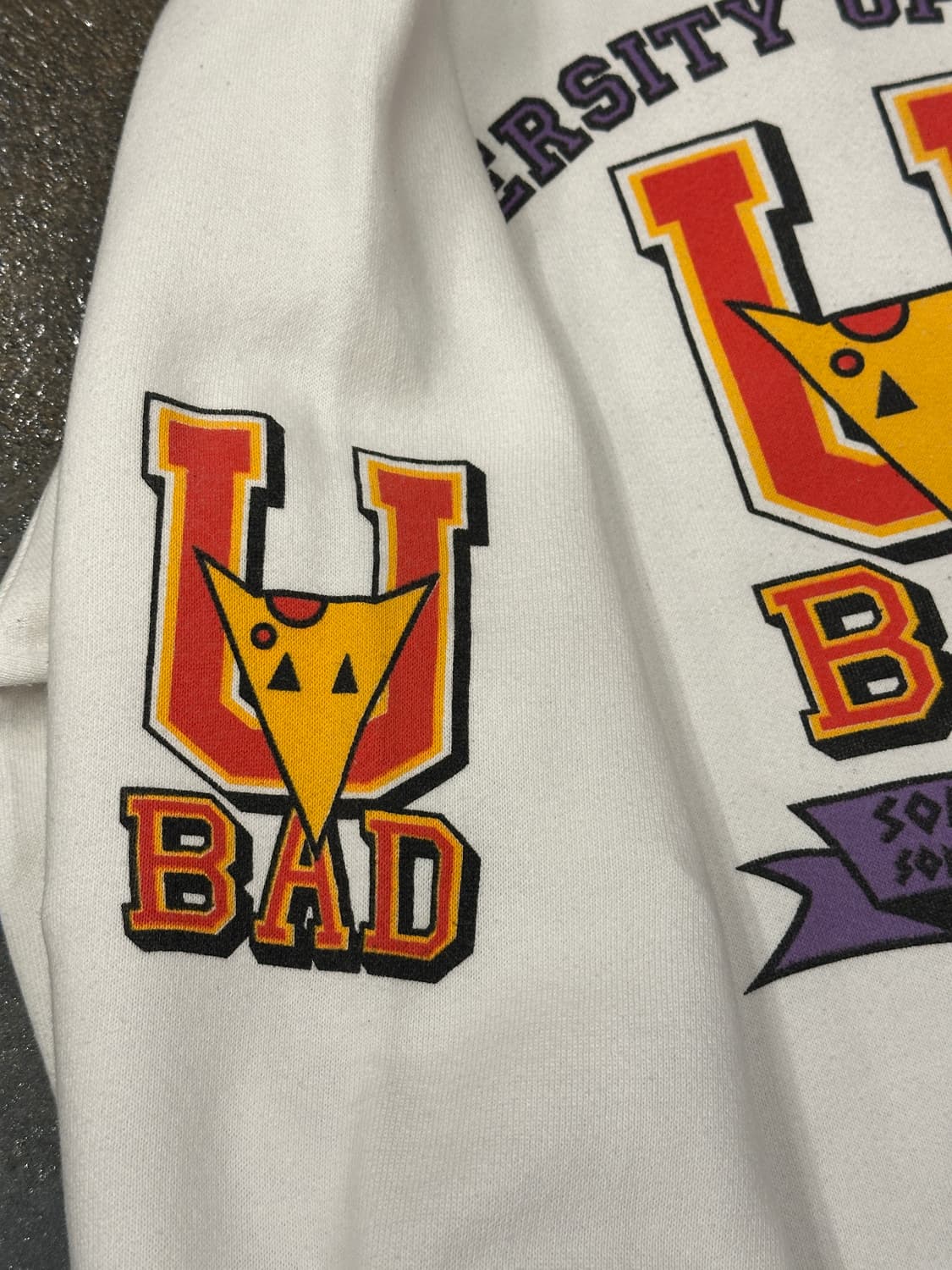90’s 스크린스타즈 배드독 유니버시티 맨투맨 스웻셔츠 M 상품이미지4