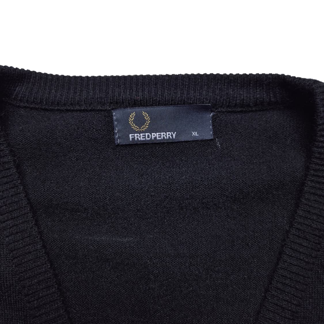 [XL] 프레드페리 울코튼 가디건 상품이미지6