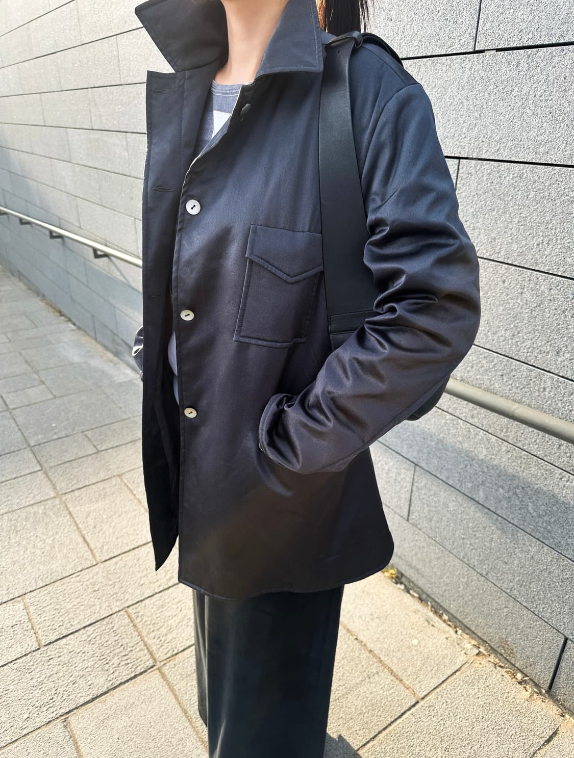 Jil Sander by Raf Simons Silk Jacket 상품이미지1