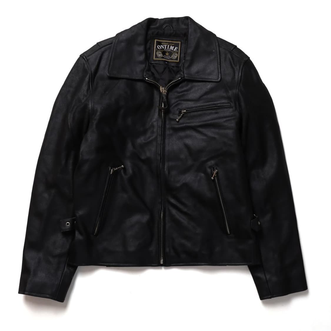 ONTIME Leather Rider Jacket    상품이미지2