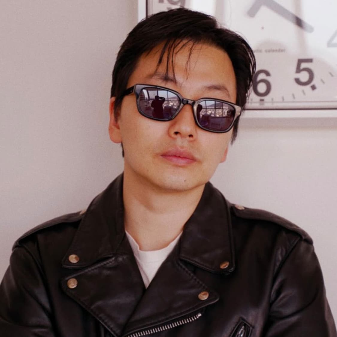 그라픽플라스틱 이동휘 선글라스 0722 클래식 사각 뿔테 상품이미지3