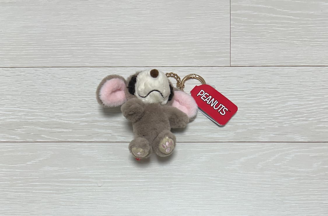 스누피 버니 토끼 키링 브라운 바니 상품이미지2