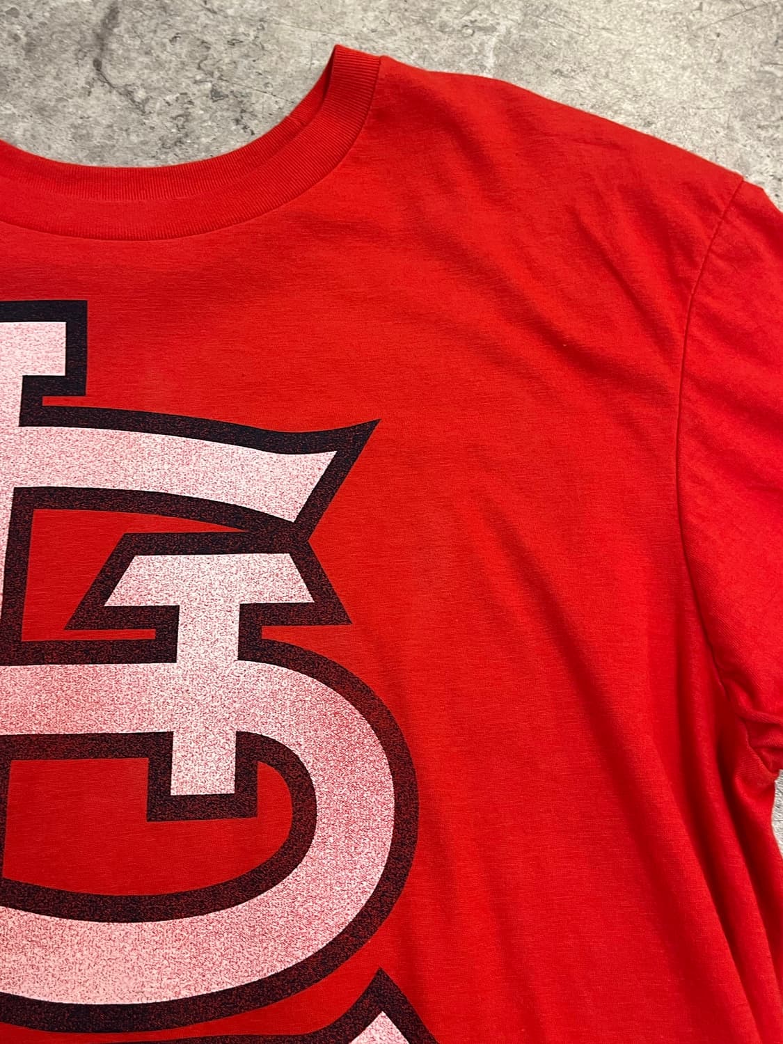 엠엘비 반팔티 레드 M #csz3660 상품이미지7