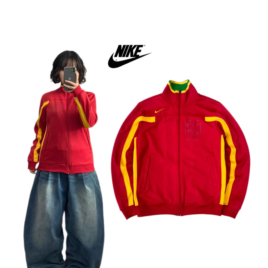 나이키 포르투갈 트랙탑 져지 레드 상품이미지1